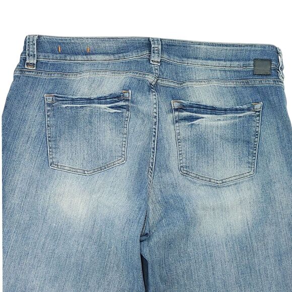 Jag Jeans Relaxed Boyfriend Plus Size 18W Stretch Blue Denim - Picture 7 of 16